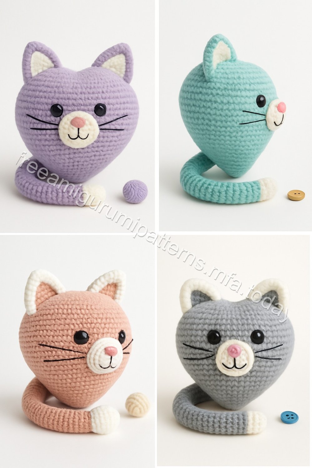 Amigurumi Cat Free Pattern