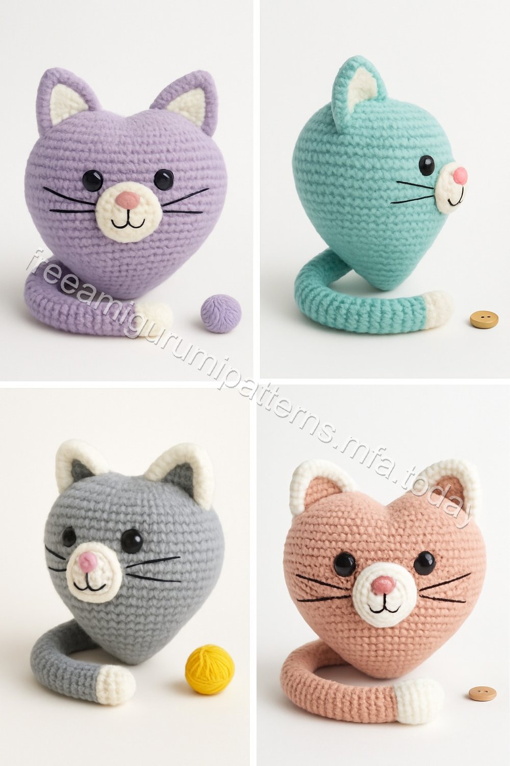 Amigurumi Cat Free Pattern