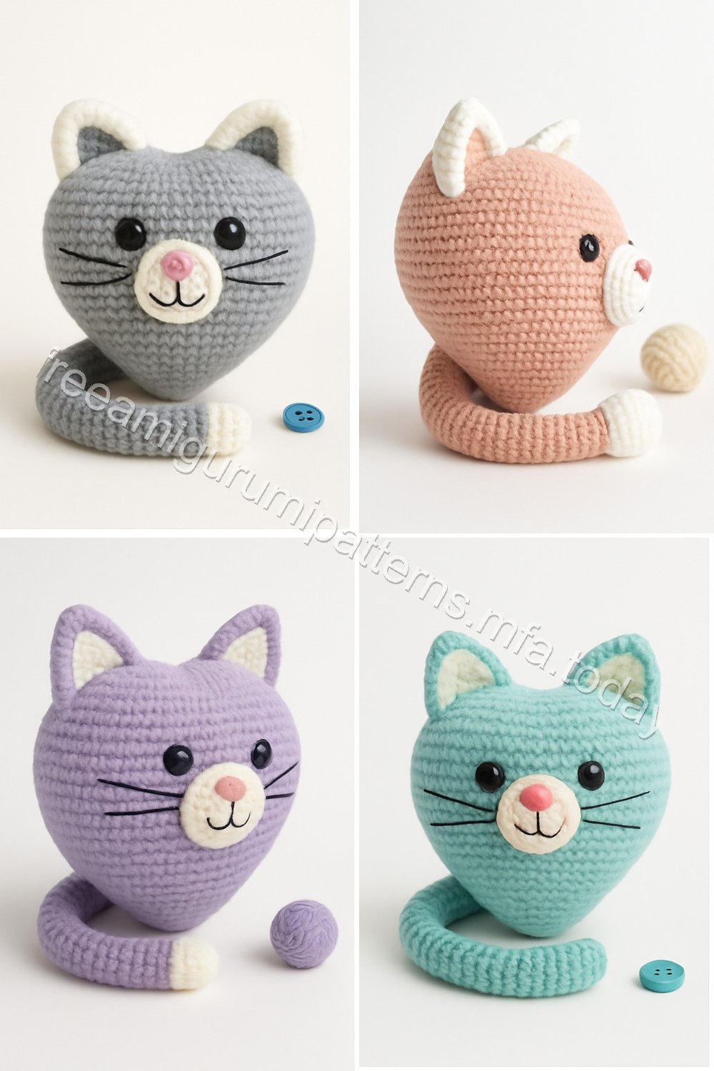 Amigurumi Cat Free Pattern