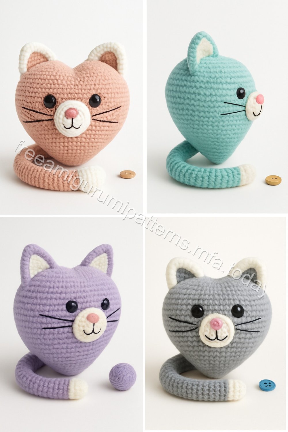Amigurumi Cat Free Pattern