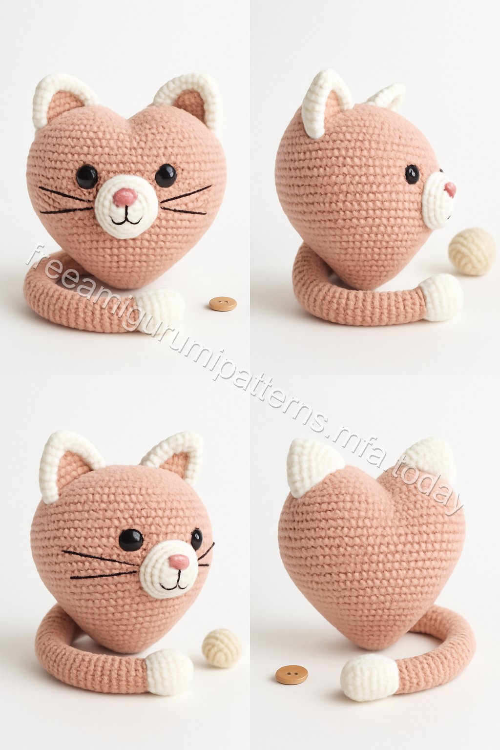 Amigurumi Cat Free Pattern