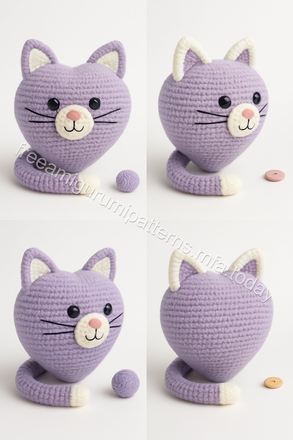 Amigurumi Cat Free Pattern
