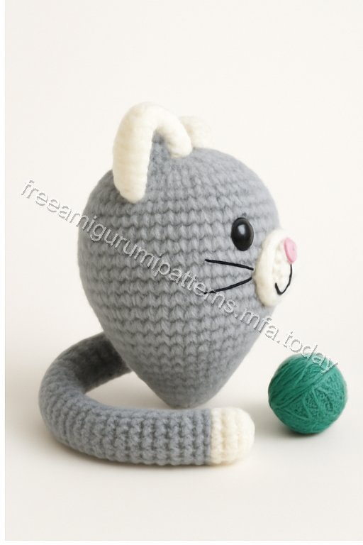 Amigurumi Cat Free Pattern