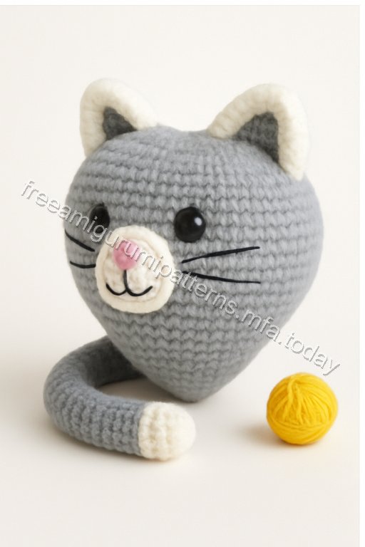 Amigurumi Cat Free Pattern