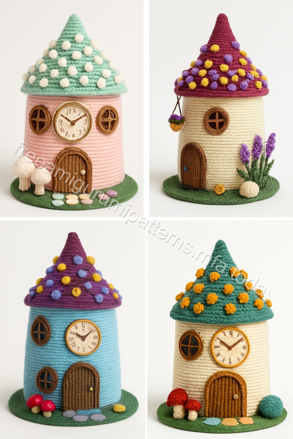 Amigurumi Fairy Cottage Free Pattern