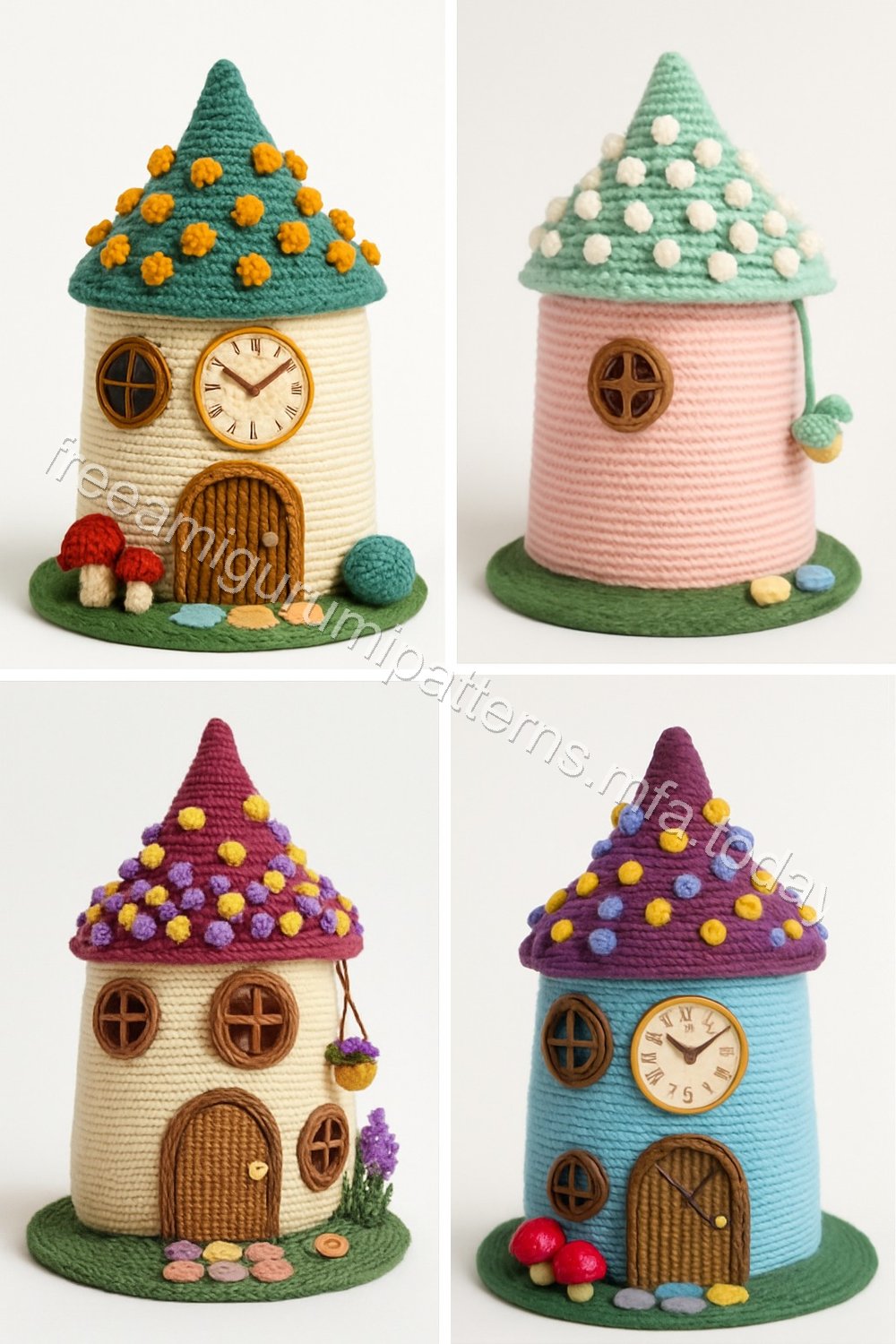 Amigurumi Fairy Cottage Free Pattern
