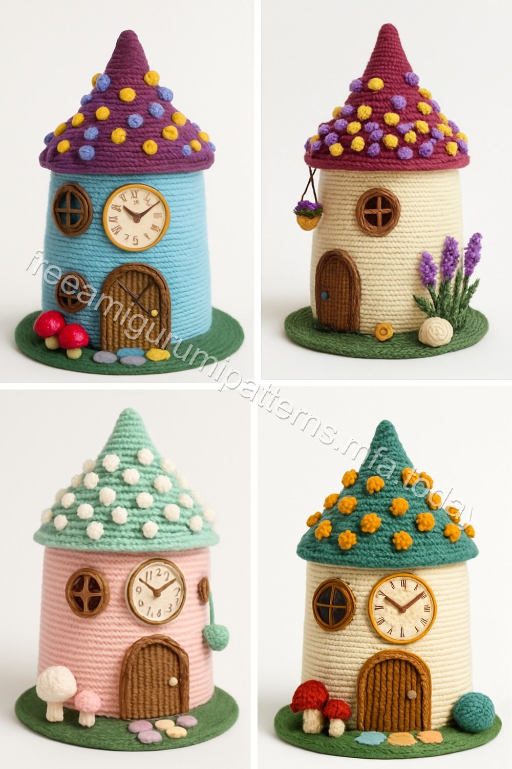 Amigurumi Fairy Cottage Free Pattern