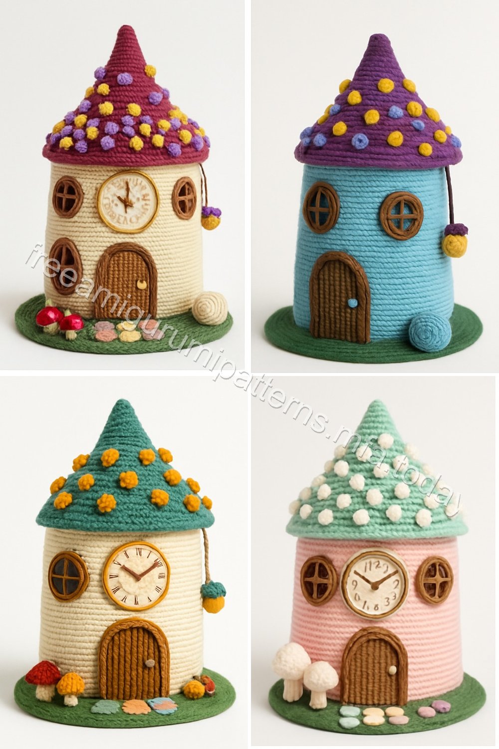 Amigurumi Fairy Cottage Free Pattern