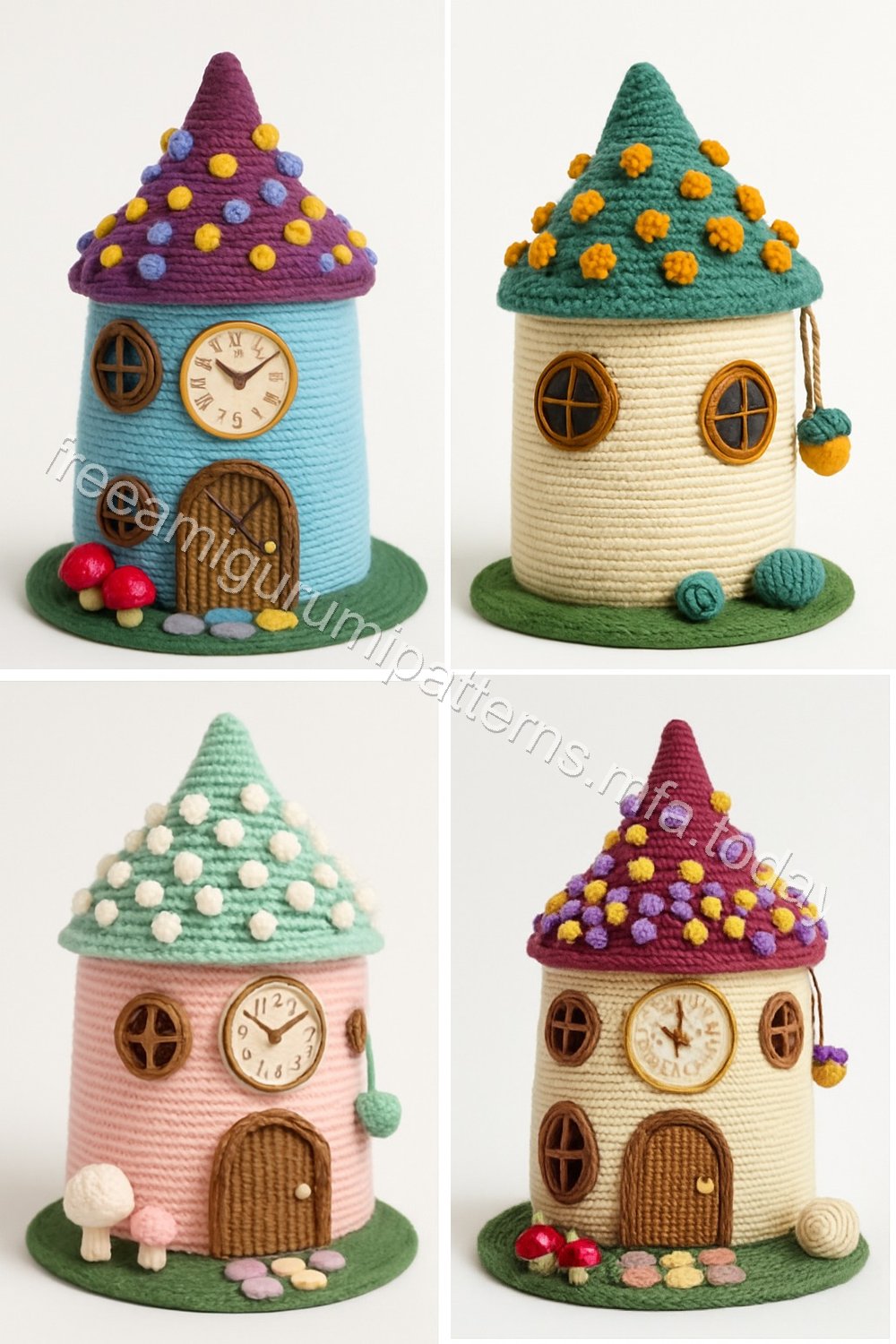 Amigurumi Fairy Cottage Free Pattern
