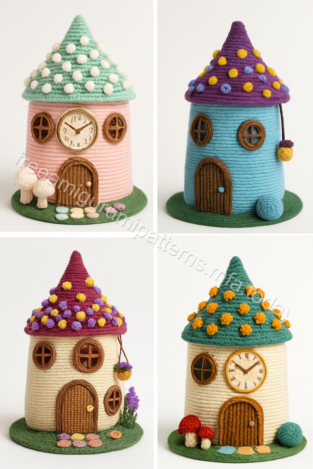 Amigurumi Fairy Cottage Free Pattern