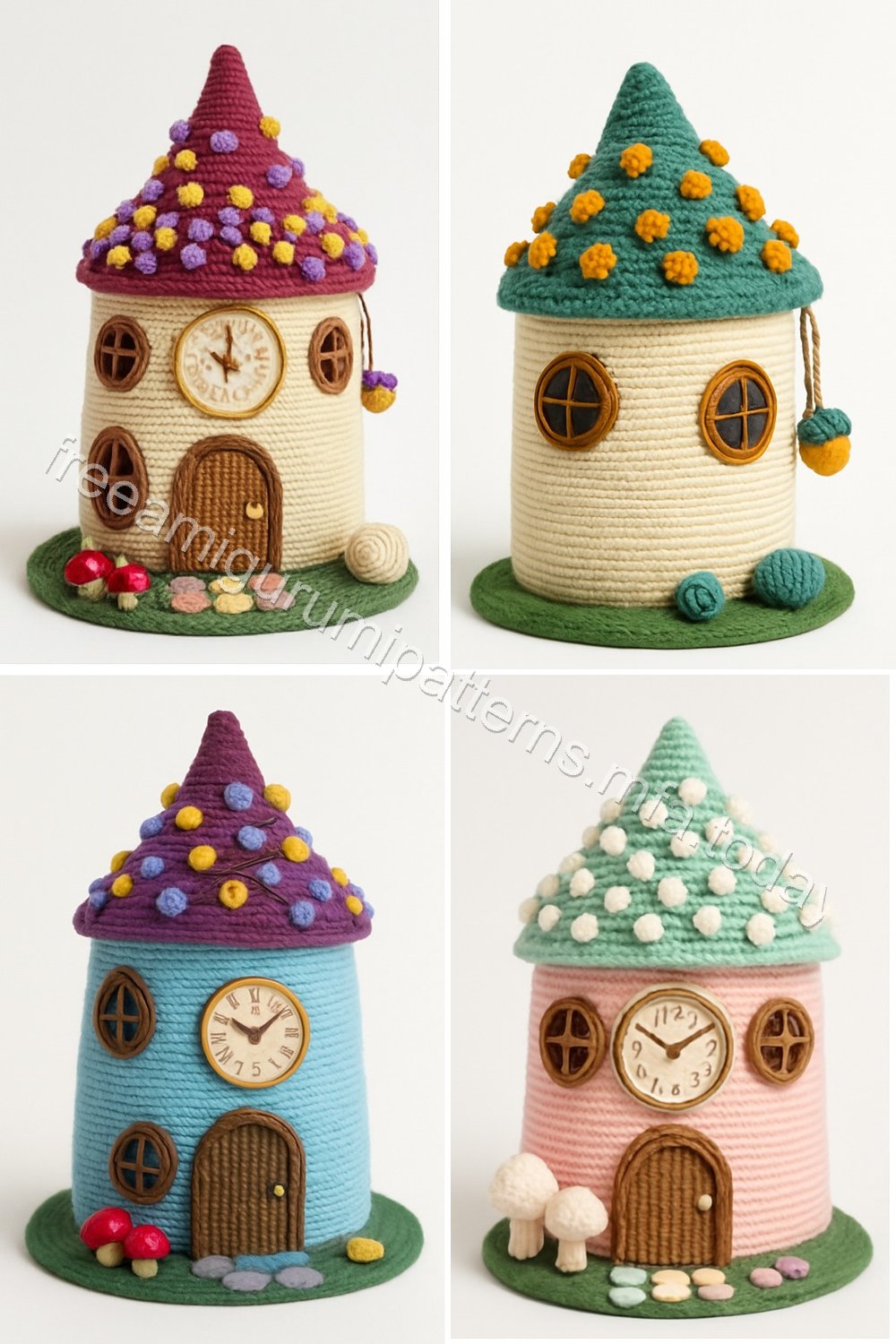 Amigurumi Fairy Cottage Free Pattern