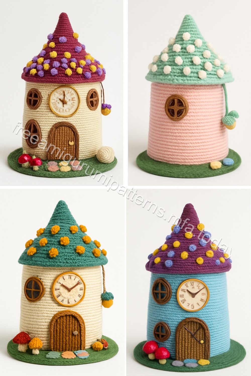Amigurumi Fairy Cottage Free Pattern