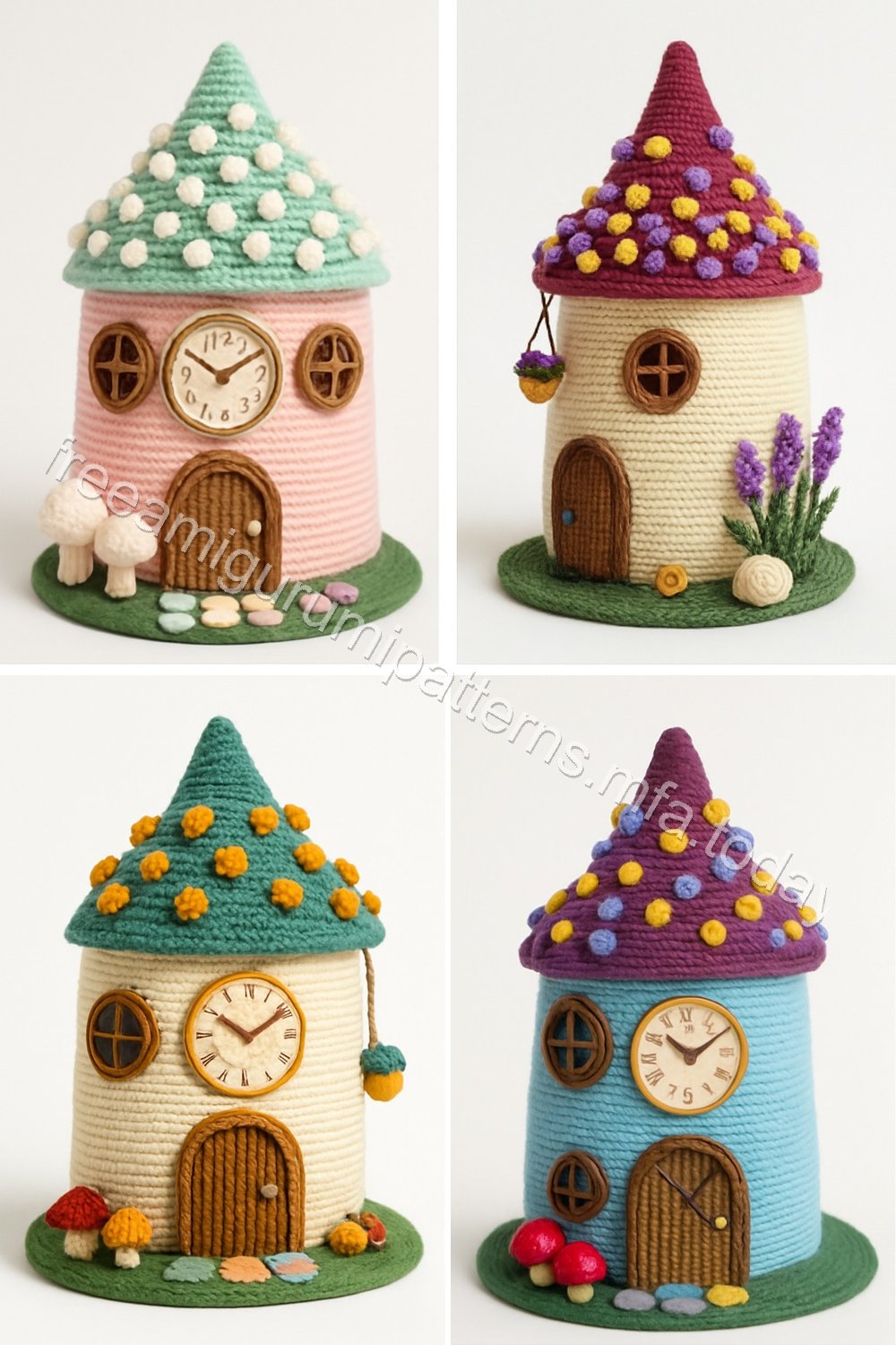 Amigurumi Fairy Cottage Free Pattern