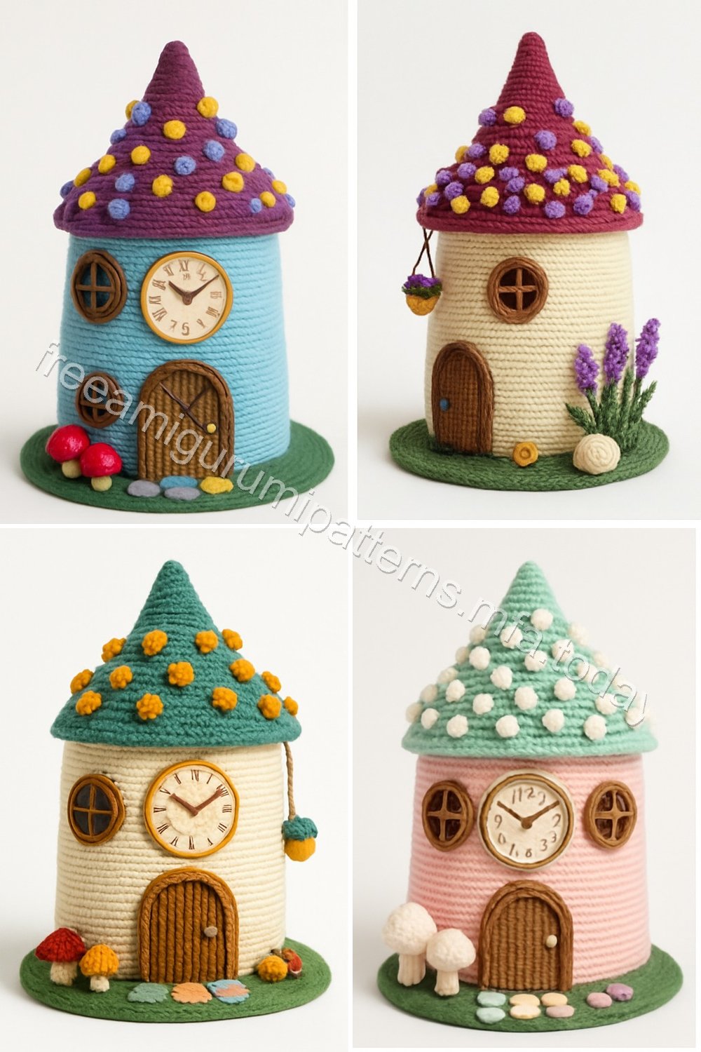 Amigurumi Fairy Cottage Free Pattern