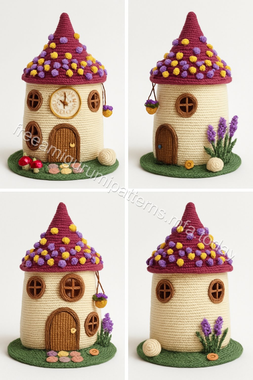 Amigurumi Fairy Cottage Free Pattern