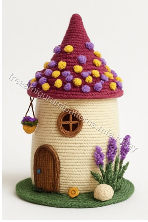 Amigurumi Fairy Cottage Free Pattern