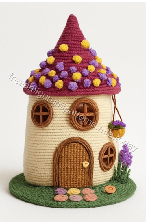 Amigurumi Fairy Cottage Free Pattern