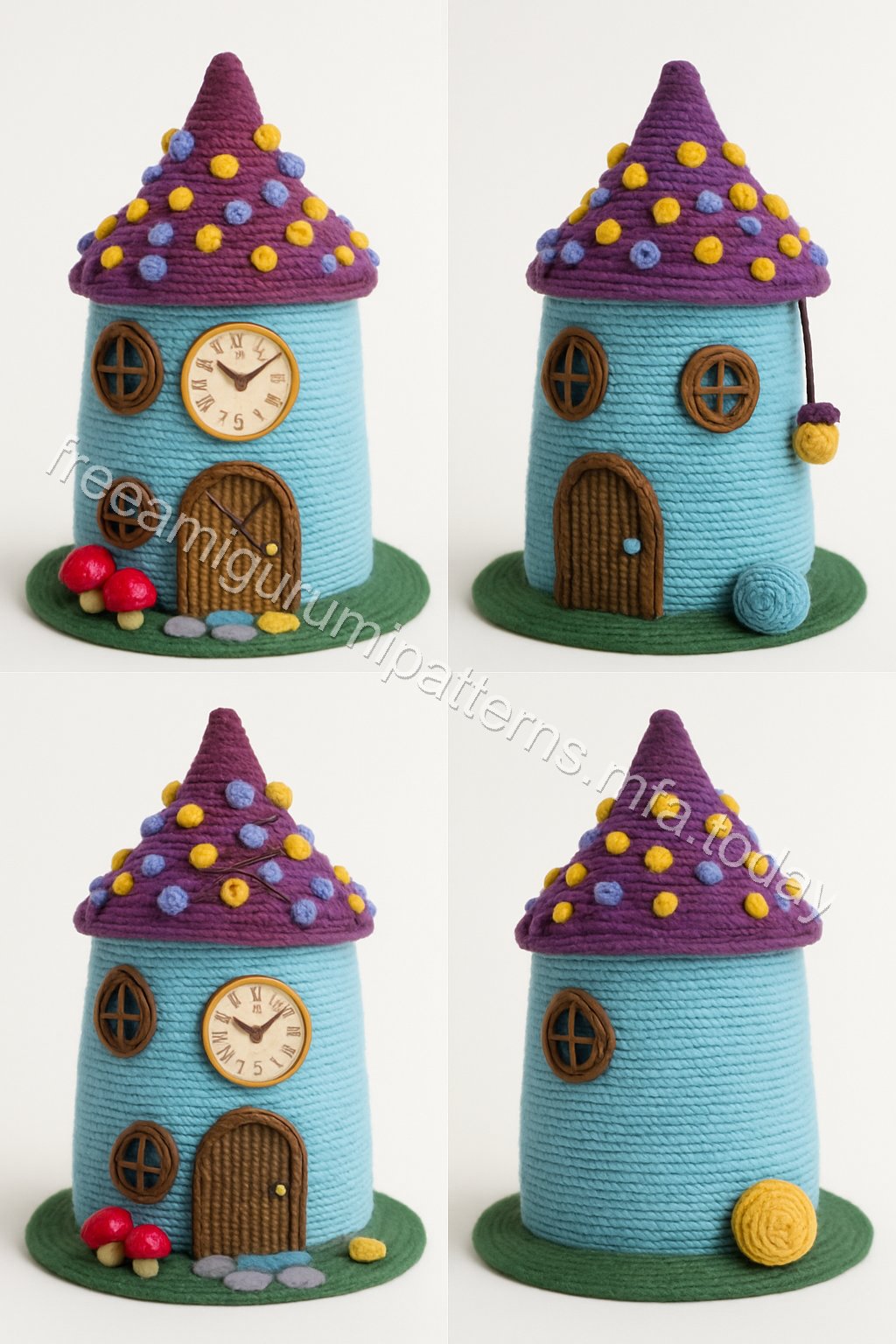 Amigurumi Fairy Cottage Free Pattern