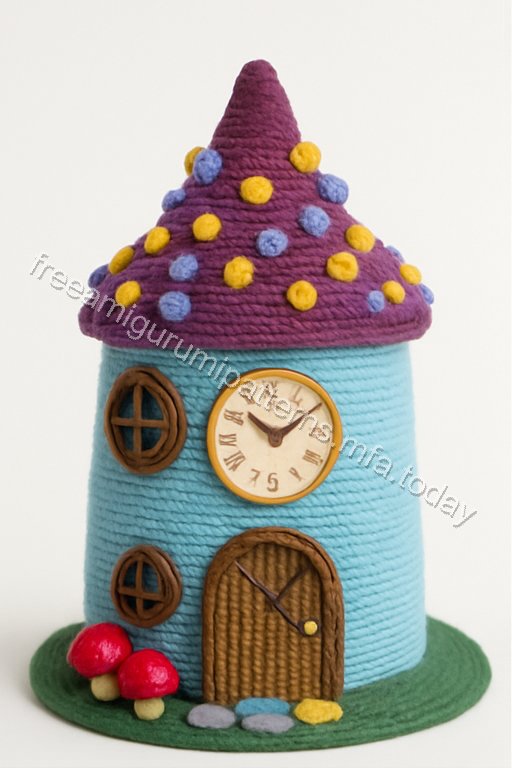 Amigurumi Fairy Cottage Free Pattern
