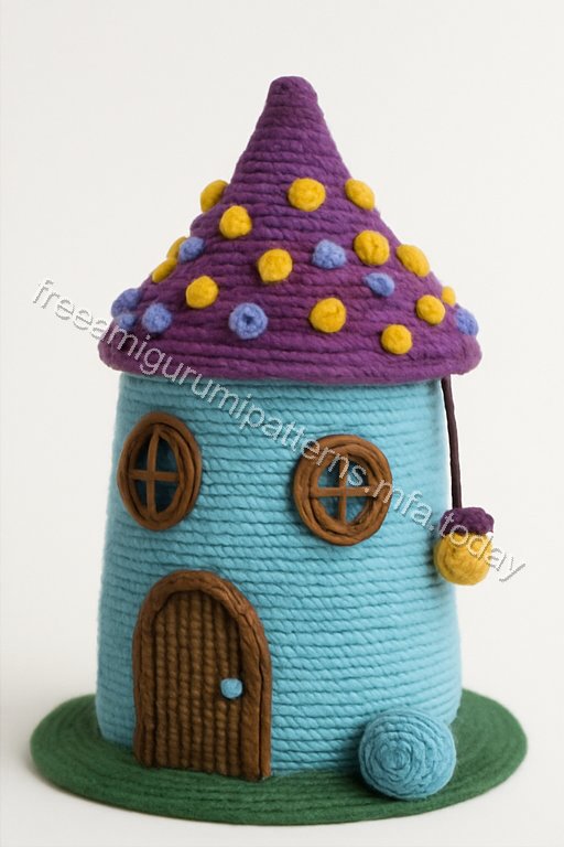 Amigurumi Fairy Cottage Free Pattern