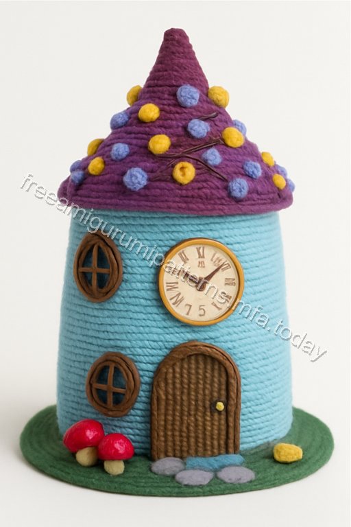 Amigurumi Fairy Cottage Free Pattern