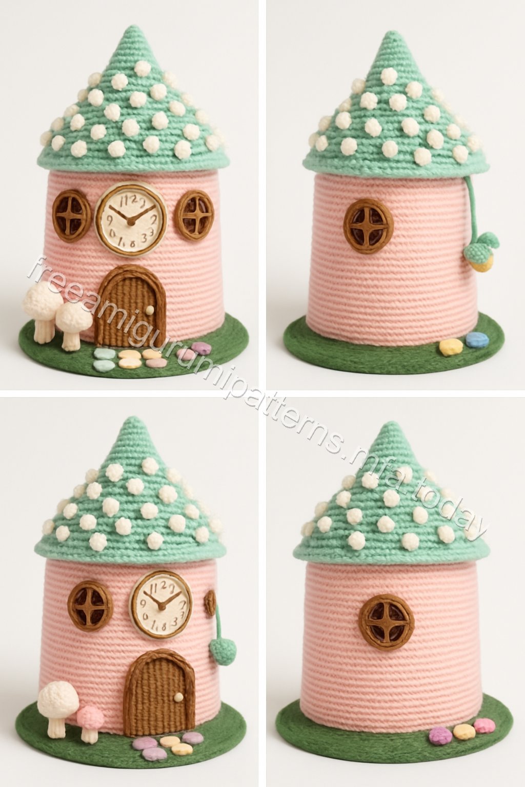 Amigurumi Fairy Cottage Free Pattern