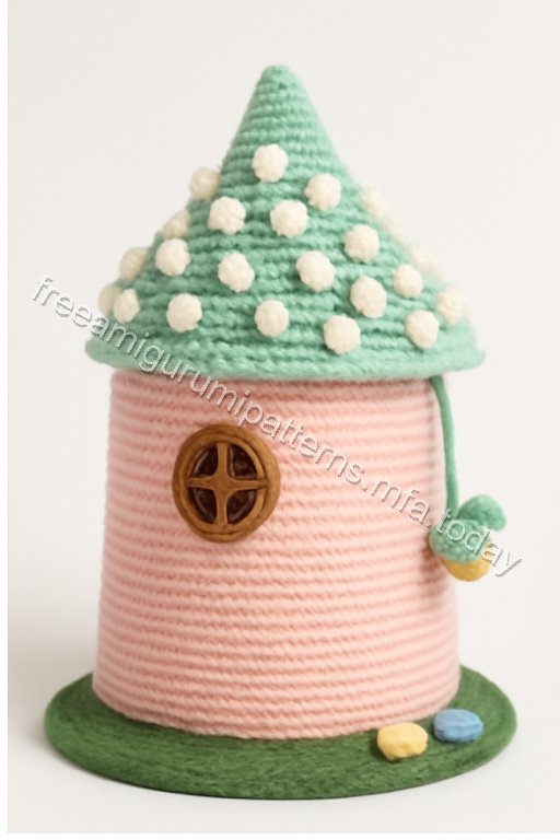Amigurumi Fairy Cottage Free Pattern