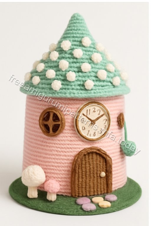 Amigurumi Fairy Cottage Free Pattern