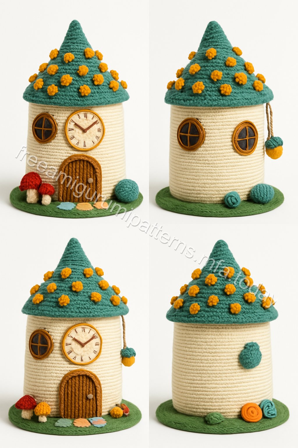 Amigurumi Fairy Cottage Free Pattern