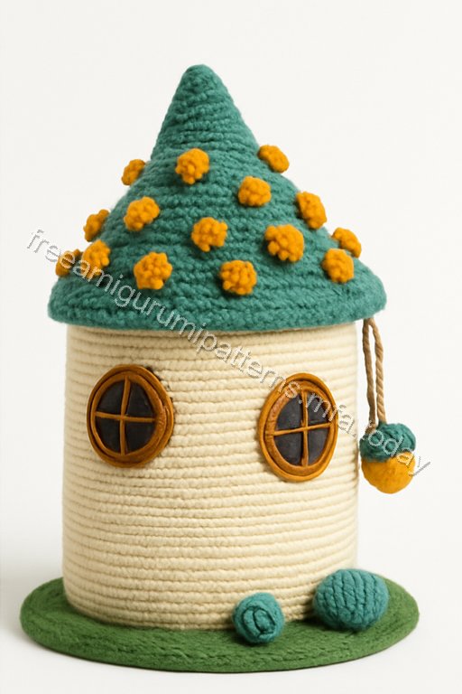 Amigurumi Fairy Cottage Free Pattern