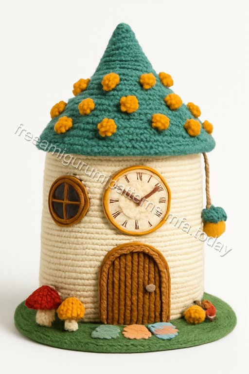 Amigurumi Fairy Cottage Free Pattern