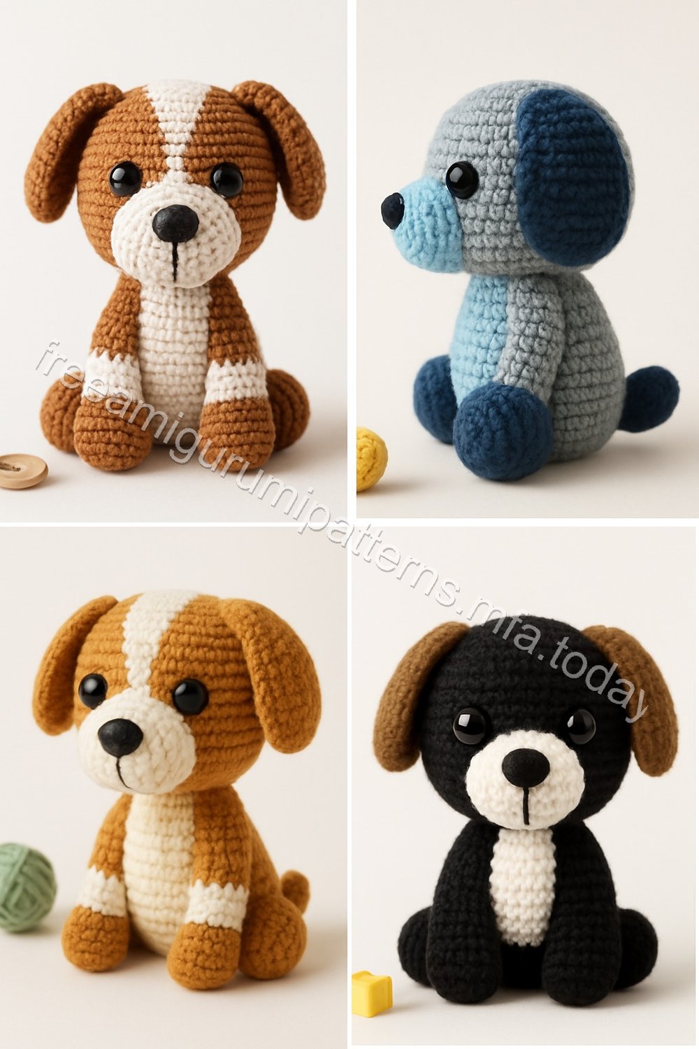 Amigurumi Dog Free Pattern