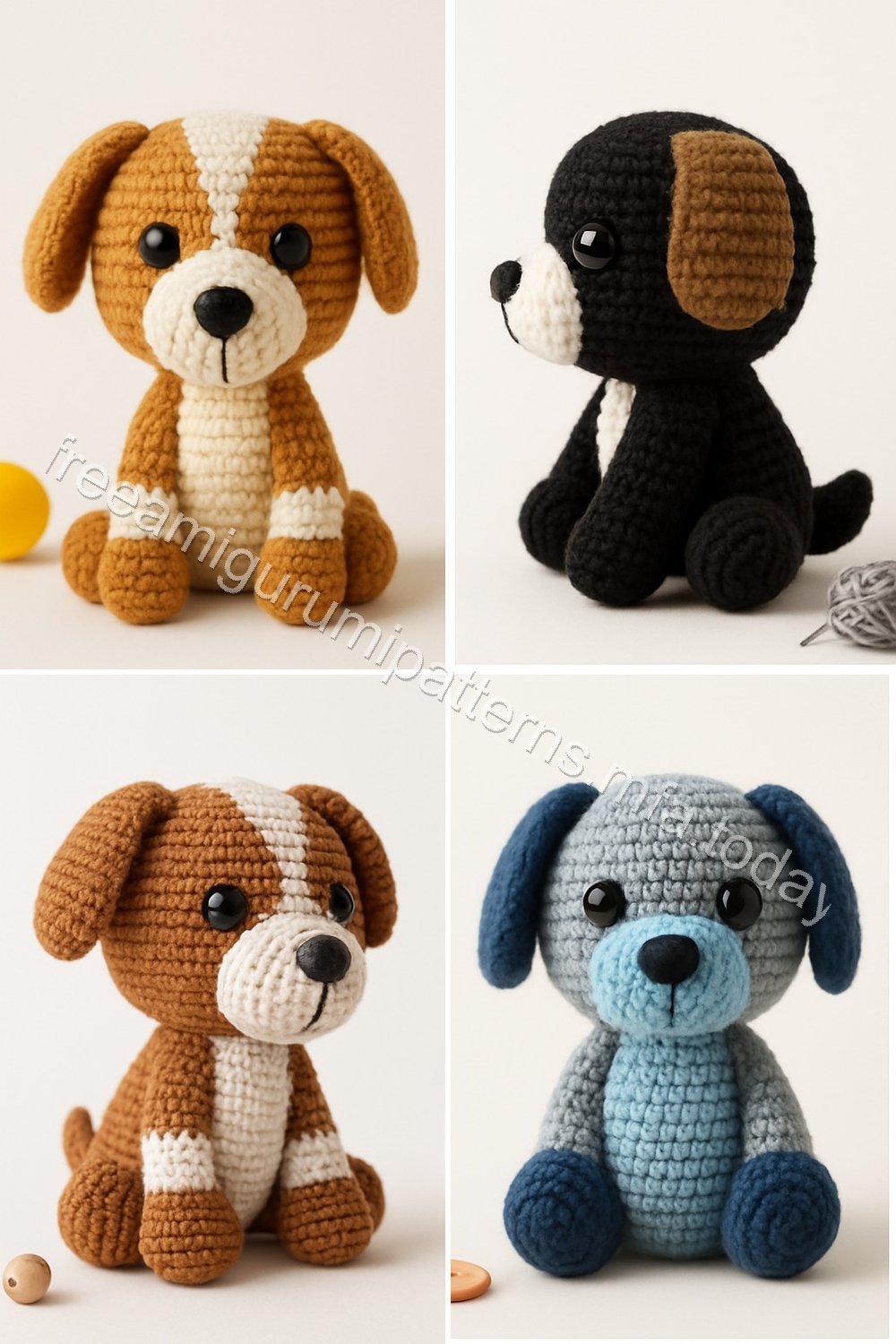 Amigurumi Dog Free Pattern
