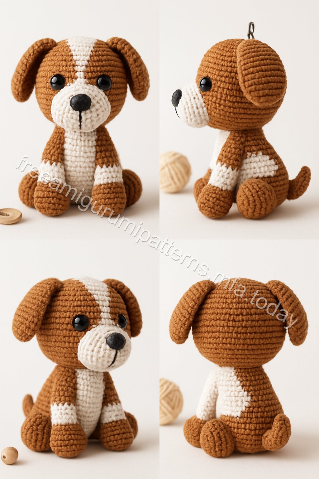 Amigurumi Dog Free Pattern
