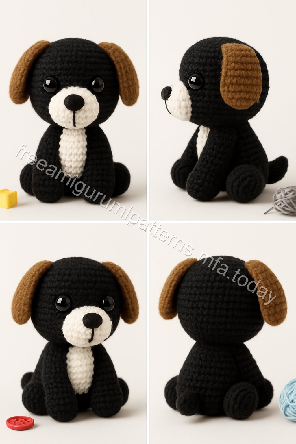 Amigurumi Dog Free Pattern
