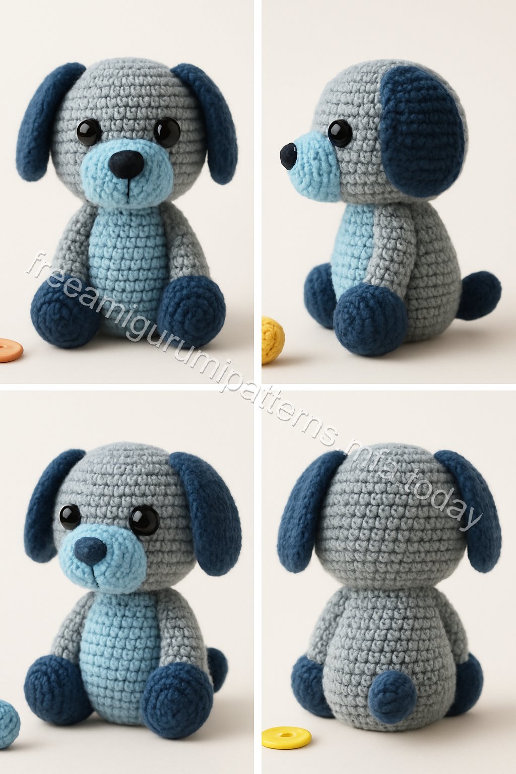 Amigurumi Dog Free Pattern