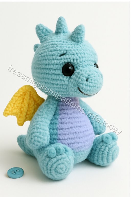 Amigurumi Clementine Hatchling Dragon Free Pattern