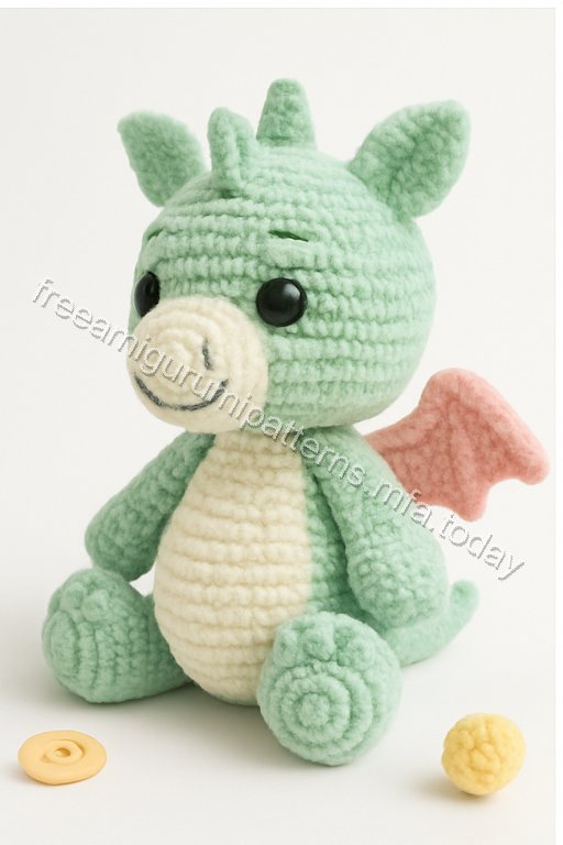 Amigurumi Clementine Hatchling Dragon Free Pattern