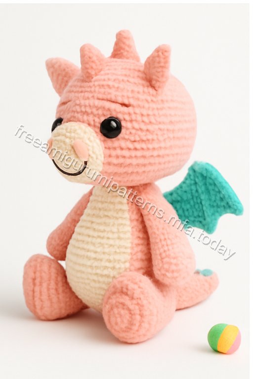 Amigurumi Clementine Hatchling Dragon Free Pattern