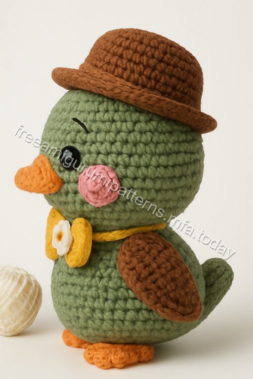 Amigurumi Duck Free Pattern