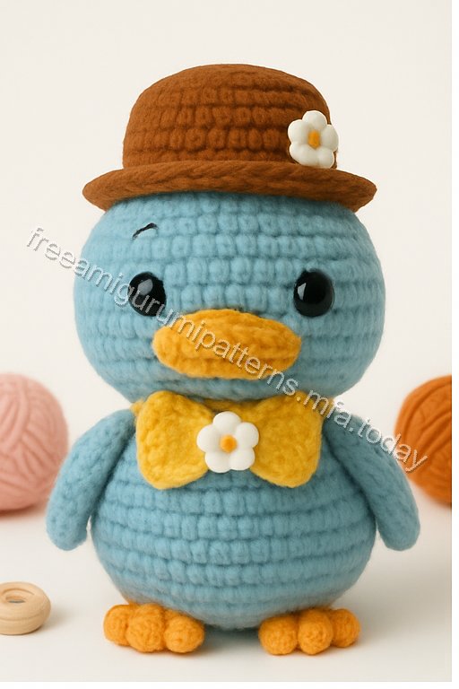 Amigurumi Duck Free Pattern