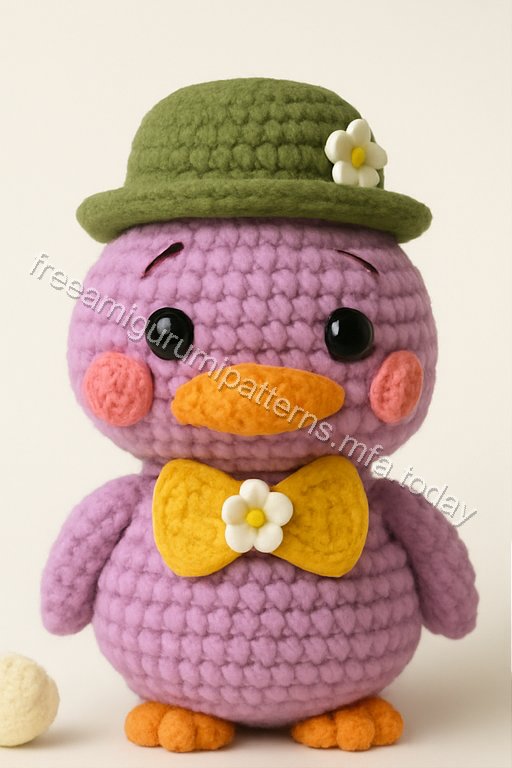 Amigurumi Duck Free Pattern