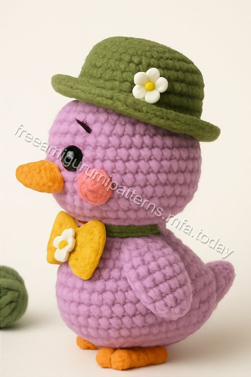 Amigurumi Duck Free Pattern