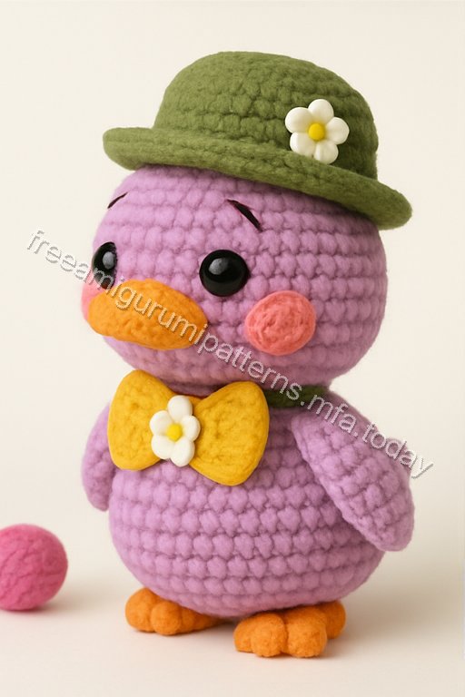 Amigurumi Duck Free Pattern