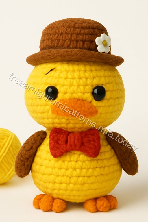 Amigurumi Duck Free Pattern