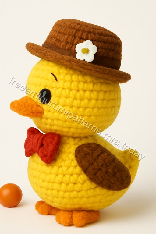 Amigurumi Duck Free Pattern