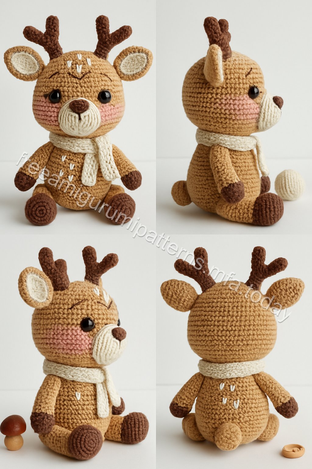Amigurumi Woodland Fawn Free Pattern