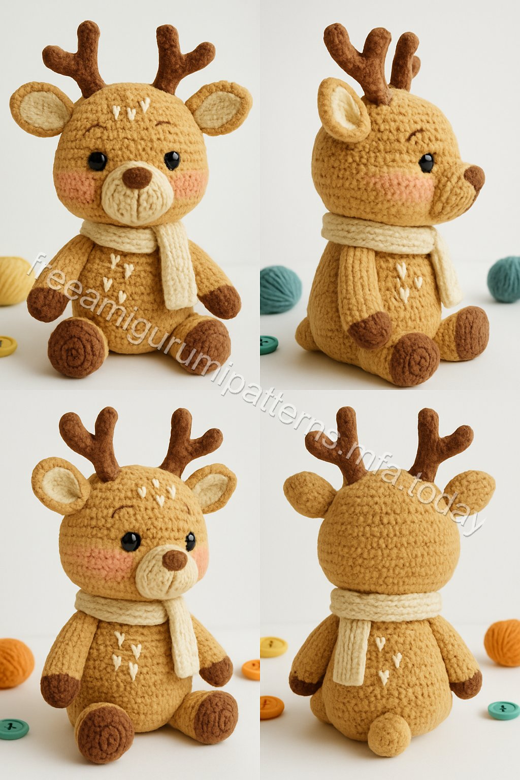 Amigurumi Woodland Fawn Free Pattern