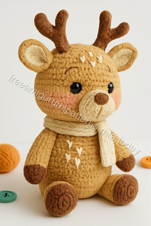 Amigurumi Woodland Fawn Free Pattern