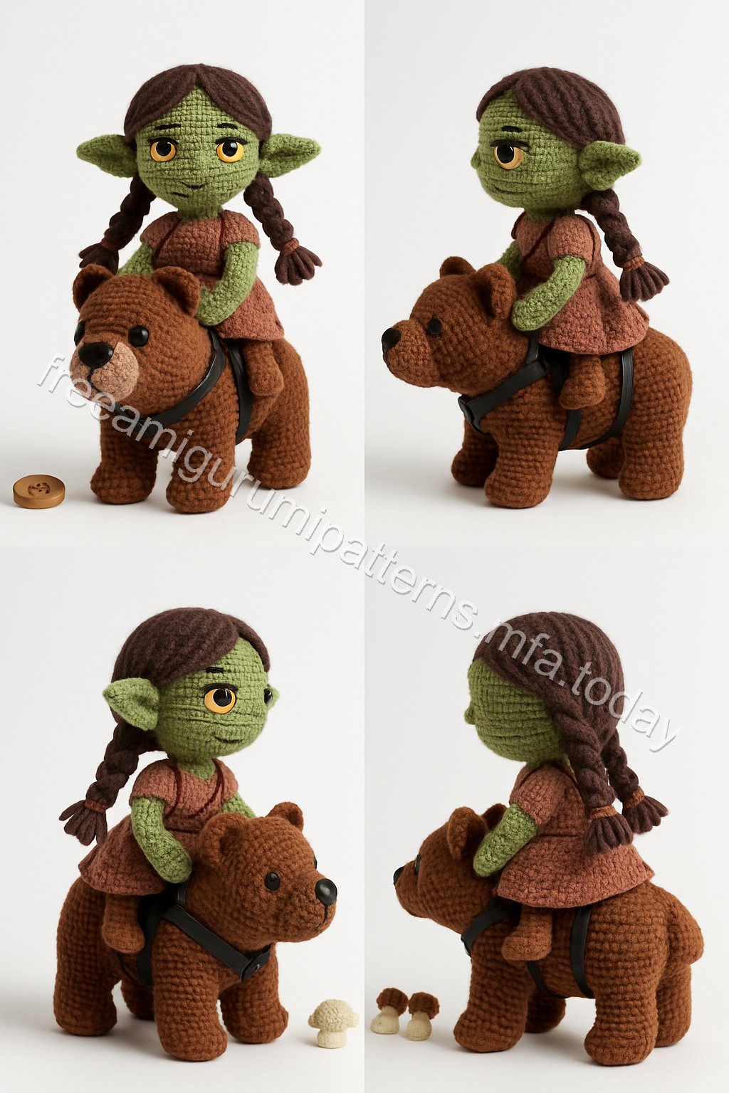 Amigurumi Forager Free Pattern